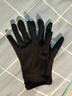 蘭萊美又薄又保暖的手套保暖德絨不起球秋冬加絨加厚手套戶(hù)外運動(dòng)防寒騎 黑色【全指款】 均碼 曬單實(shí)拍圖