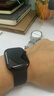 Apple/蘋(píng)果 Watch S11 智能手表GPS款46毫米亮黑色鋁金屬表殼黑色運動(dòng)型表帶S/M MEVG4CH/B 曬單實(shí)拍圖