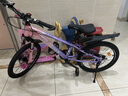 鳳凰官方旗艦店兒童自行車(chē)男女變速青少年學(xué)生山地車(chē)碟剎賽車(chē) 星際 粉紫【單速】輻條輪 20寸【適合125-160cm】 曬單實(shí)拍圖