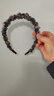 MKING PRETTY露絲同款高顱頂波浪發(fā)箍女新款帶齒防滑洗臉頭箍日常外帶高級發(fā)卡 曬單實(shí)拍圖