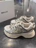 百麗（Belle）張凌赫同款星河軌跡老爹鞋女網(wǎng)面透氣休閑厚底運動(dòng)鞋B2199AM6預售 【周雨彤同款】金色 （第一批） 37 (235mm) 曬單實(shí)拍圖