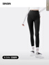SIINSIIN【楊冪同款】6.0Air鯊魚(yú)褲春秋女外穿高腰收腹打底顯瘦高彈瑜伽褲 曬單實(shí)拍圖