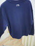李寧童裝衛衣男大童2026春季新款防風(fēng)保暖圓領(lǐng)印花寬松青少年長(cháng)袖上衣 深航艦藍45-2 140 曬單實(shí)拍圖