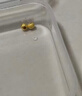 洲足金999金珠黃金小金珠金豆古法金珠DIY配件散珠隔珠路路通轉運珠 3mm金珠  合單滿(mǎn) 0.16g 包郵 單顆約0.01g 曬單實(shí)拍圖