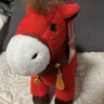 伊美娃娃2026年馬年吉祥物玩偶馬年公仔毛絨玩具小馬生肖禮物年會(huì )禮品25cm 曬單實(shí)拍圖
