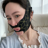 德?tīng)q面部提升工具v臉繃帶美容儀睡眠可用男女臉部提拉緊致面雕瘦臉神器雙下巴法令紋發(fā)腮束臉面罩 【雙層黑繃帶】還原少女線(xiàn)+日夜可用+V臉塑型 曬單實(shí)拍圖