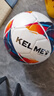 卡爾美（KELME）機縫足球4號5號成人兒童中考標準比賽訓練青訓學(xué)生 深藍紅4號  曬單實(shí)拍圖