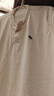 Abercrombie & Fitch經(jīng)典小麋鹿圖案男裝25夏季美式重磅寬松亨利領(lǐng)短袖T恤 奶油色 XL (180/116A)尺碼偏大 曬單實(shí)拍圖