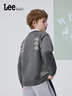 Lee兒童毛衣秋冬2025新款冬裝保暖中大童男孩冬季針織衫兒童上衣 深花灰 140 曬單實(shí)拍圖