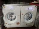 統帥（Leader）海爾全自動(dòng)帶烘干洗烘一體2KG小型洗衣機雙筒智控內衣褲專(zhuān)用快凈0手洗懶人內衣洗衣機 以舊換新 【重磅新品】XQGL20-ZHBD671WU1 雙筒 曬單實(shí)拍圖