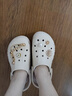 卡駱馳（CROCS）時(shí)尚金色五件套智必星鞋花鞋配件裝飾 時(shí)尚金色五件套 曬單實(shí)拍圖