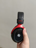 竹林?zhù)B朱雀ZG3電競游戲頭戴式耳機四模7.1藍牙無(wú)線(xiàn)2.4G電腦手游帶麥驅動(dòng)音效邊充邊用fps三角洲 黑紅色 曬單實(shí)拍圖