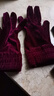 春季手套金絲絨禮儀手套女騎行手套針織保暖珠寶導購廣場(chǎng)舞紅手套 酒紅春款（95%客戶(hù)選擇） 女士均碼 曬單實(shí)拍圖