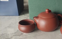 束氏丨京紅運真裸價(jià)·宜興手工紫砂壺茶具朱泥仿古壺泡茶壺禮盒套組 曬單實(shí)拍圖