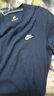 耐克(NIKE)春夏男短袖T恤 純棉 運動(dòng)休閑 經(jīng)典簡(jiǎn)約 AR4999-410 深藍M 曬單實(shí)拍圖