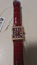 依波路（ERNEST BOREL）瑞士手表女 【新年禮物】 經(jīng)典酒桶羅馬時(shí)符紅色皮帶鑲寶石英女表 曬單實(shí)拍圖