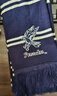 哈利波特周邊圍巾環(huán)球影城雙層加厚圍脖圣誕節生日禮物 拉文克勞藍色刺繡圍巾 曬單實(shí)拍圖