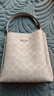 蔻馳（COACH）【品牌直供】奢侈品女包MOLLIE手提斜挎水桶包 CBQ33情人節禮物 曬單實(shí)拍圖