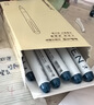白雪（snowhite）直液式鋼筆小學(xué)生3-6年級免換墨囊練字可擦筆書(shū)法成人簽字筆美工硬筆書(shū)法練字大容量速干 墨藍12支 EF尖0.38mm 晶藍色 曬單實(shí)拍圖
