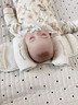 夏娃貝比（evebaby）定型枕頭嬰兒0到6個(gè)月新生幼兒專(zhuān)用寶寶防偏頭睡圓頭型硅膠護脊枕 0-1歲 硅膠護脊 月亮刺繡艾草款 A類(lèi)一等品 曬單實(shí)拍圖