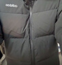 阿迪達斯（adidas）火鍋羽絨服男防風(fēng)保暖男裝舒適休閑運動(dòng)服連帽外套 黑色 L 曬單實(shí)拍圖