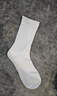 棉小念襪子男士長(cháng)筒【100%純棉10A抗菌防臭】純色白色長(cháng)襪長(cháng)筒秋冬季5雙 曬單實(shí)拍圖