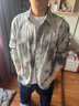 森馬（Semir）[商場(chǎng)同款]長(cháng)袖襯衫男仿牛仔印花oversize外套2025秋101525105124 曬單實(shí)拍圖