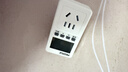 人民數顯電力監測儀功率計量插座家用電費電量用電功耗測量?jì)x10A 曬單實(shí)拍圖