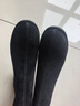 天美意女靴商場(chǎng)同款氣質(zhì)短筒靴女時(shí)裝靴新款 淺黑 37 曬單實(shí)拍圖