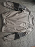 羅蒙（ROMON）衛衣男2026春季男裝寬松休閑長(cháng)袖t恤男士上衣服外套 淺灰 XL 曬單實(shí)拍圖