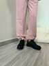 安踏女鞋運動(dòng)鞋女春夏新款網(wǎng)面透氣跑步鞋軟底皮面防水休閑鞋黑色女鞋 【店長(cháng)推薦春季新款-軟底女鞋】黑色 38 (7) 曬單實(shí)拍圖