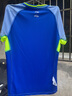 李寧（LI-NING）套裝短袖上衣新款速干大賽服夏裙子半身裙羽毛球服女裙褲 亮彩藍套裝 L 曬單實(shí)拍圖