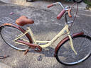 PHILLIPS自行車(chē)成人女士復古超輕便捷26寸變速單車(chē)城市通勤上班代步淑女車(chē) 米黃色 單速 尊貴版 26英寸 曬單實(shí)拍圖