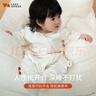 LAZY GOOSE懶鵝小絨花原生棉嬰幼兒睡袋秋冬全棉寶寶分腿睡袋四季通用防踢被 曬單實(shí)拍圖