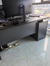 辦公桌老板桌簡(jiǎn)約現代單人臺式電腦桌2026新款辦公室工位書(shū)桌桌子 虧本沖量【加厚32桌面】奢野黑胡桃180*80 曬單實(shí)拍圖