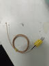開(kāi)普森K型熱電偶1000度高溫焊點(diǎn)480測溫線(xiàn)GG高精度測量爐溫波峰焊XS玻纖 GG-K-30(1米焊點(diǎn)接插頭） 曬單實(shí)拍圖