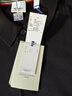 BURBERRY博柏利巴寶莉男士黑色羊毛純色休閑套頭長(cháng)袖Polo衫80926391 L 曬單實(shí)拍圖