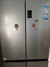 海爾（Haier）冰箱465升四開(kāi)門(mén)十字門(mén)對開(kāi)門(mén)風(fēng)冷無(wú)霜一級能效雙循環(huán)三檔變溫BCD-465WGHTDE9S9 寬833mm+0度軟冷凍+雙循環(huán)+抗菌除味 曬單實(shí)拍圖
