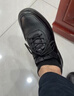 紅蜻蜓休閑皮鞋男新款男士運動(dòng)板鞋男款軟底牛皮休閑鞋WTA35005黑色42 曬單實(shí)拍圖