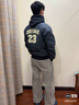 NIKE耐克男棉服2026春季新款馬年限定Jordan印花棒球服棉衣夾克外套 IQ3966-060 M 曬單實(shí)拍圖
