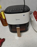 美的（Midea）空氣炸鍋免翻面 5.3LAI智能烹飪蒸汽嫩炸 空氣炸鍋蒸烤一體 可視大視窗  家用大容量 MF-KZC5388 曬單實(shí)拍圖