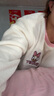 果殼（Gukoo）情侶睡衣冬季迪士尼保暖舒適圓領(lǐng)格子褲女家居服套裝男 桃子粉 L 曬單實(shí)拍圖