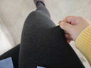菇娘家灰色打底褲保暖連褲襪女秋冬加絨格雷褲光腿神器可外穿顯瘦大碼 曬單實(shí)拍圖