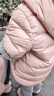 巴拉巴拉童裝兒童排骨羽絨服男童女童親子裝輕薄內膽年新款冬裝外套潮 糯米粉-連帽-白鴨絨 清潔度1000+ 120 充絨量42g 曬單實(shí)拍圖