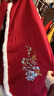 小豬班納（PEPCO）漢服女童披風(fēng)斗篷加絨小女孩中國風(fēng)兒童拜年服古風(fēng)冬季 披風(fēng) 150 曬單實(shí)拍圖