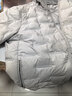 雅鹿2026秋冬新款輕薄羽絨服女百搭保暖薄款零壓感防寒通勤便攜短外套 高級灰（連帽） L 推薦115-130斤 曬單實(shí)拍圖