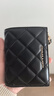 CHARLES&KEITH26春新品菱格紋多卡位短款錢(qián)包零錢(qián)包女神節生日禮物CK6-10770729 Black黑色 XXS 曬單實(shí)拍圖