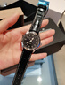 漢米爾頓（Hamilton）漢密爾頓墨菲38黑盤(pán)皮帶機械表男士手表女士瑞士手表女神節禮物 曬單實(shí)拍圖