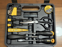 得力（deli）家用工具箱套裝電工木工電訊維修組套五金手動(dòng)工具套裝32件套 曬單實(shí)拍圖