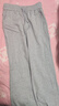 浪莎純棉女士運動(dòng)褲春秋季長(cháng)褲束腳寬松哈倫褲小個(gè)子休閑跑步百搭衛褲 灰色 L （適合108-120斤） 曬單實(shí)拍圖